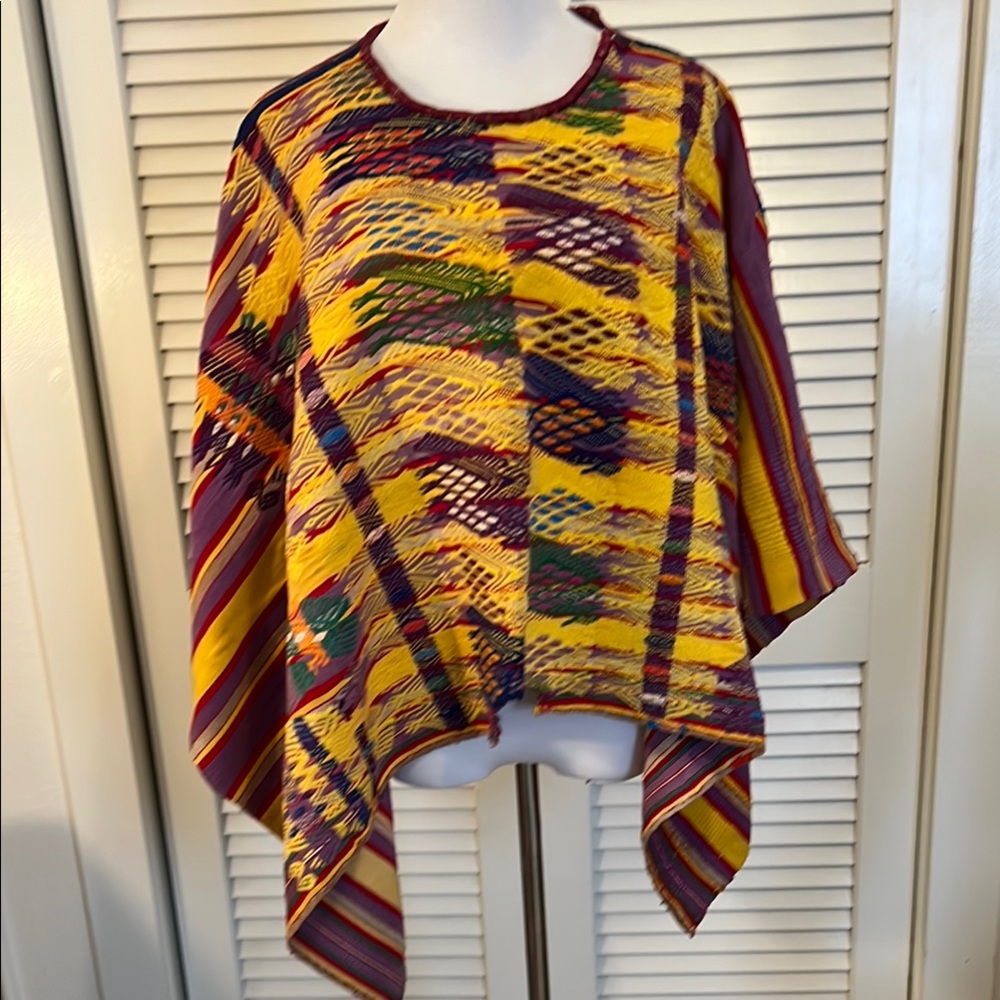Vintage Embroidered Huipil